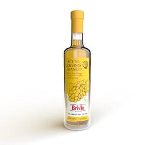 Brivio - Aceto di vino bianco - 500ml - Bottiglia vetro