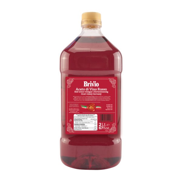 Brivio - Aceto di vino rosso - 2Lt. - Fustino PET