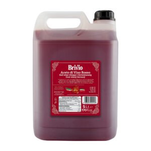 Brivio - Aceto di vino rosso - 5Lt. - Fustino HDPE